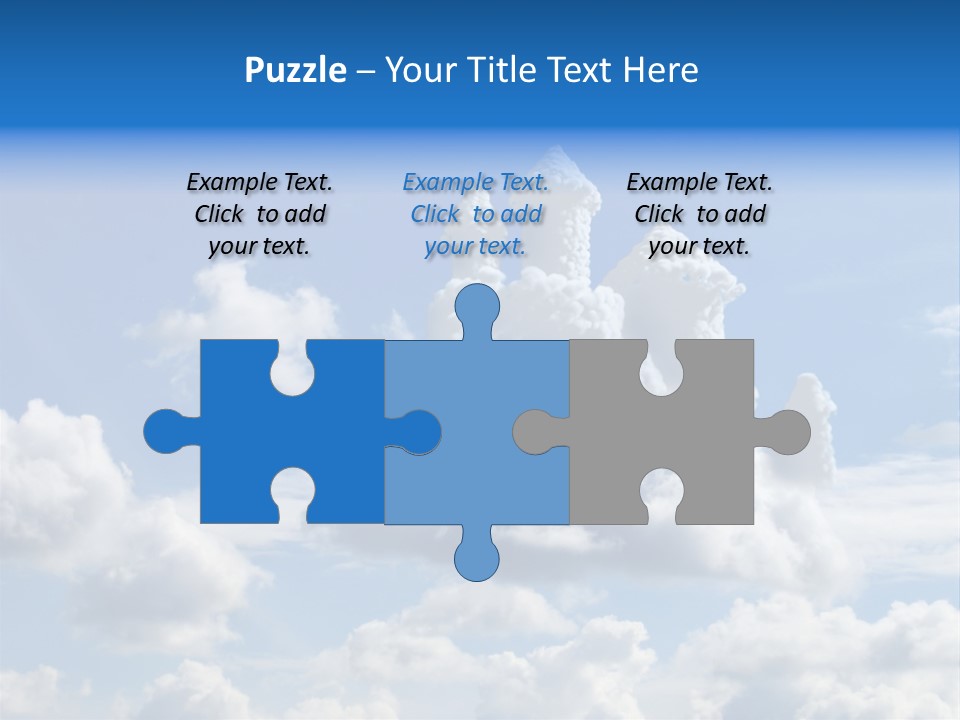 Cloudcastle Castle Clouds PowerPoint Template