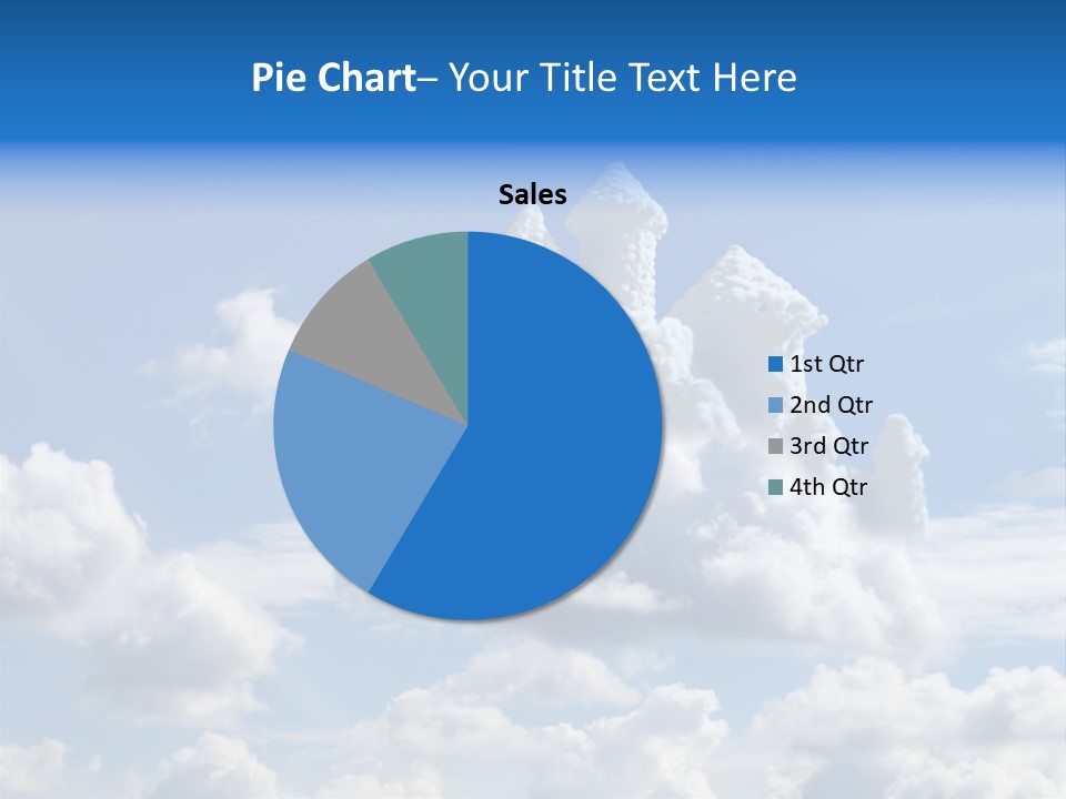 Cloudcastle Castle Clouds PowerPoint Template