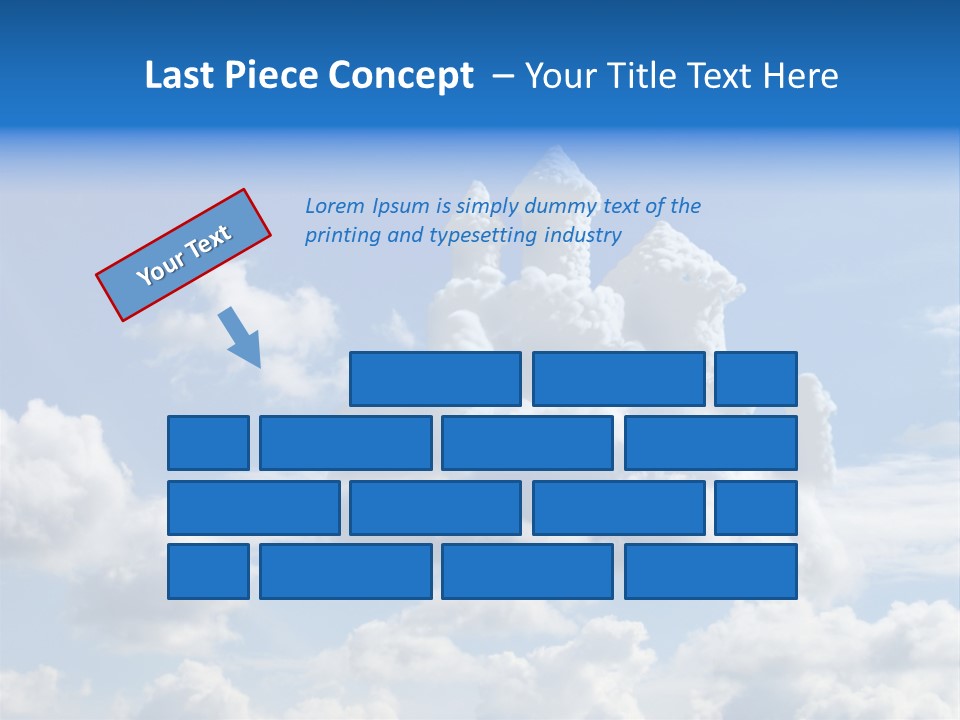 Cloudcastle Castle Clouds PowerPoint Template