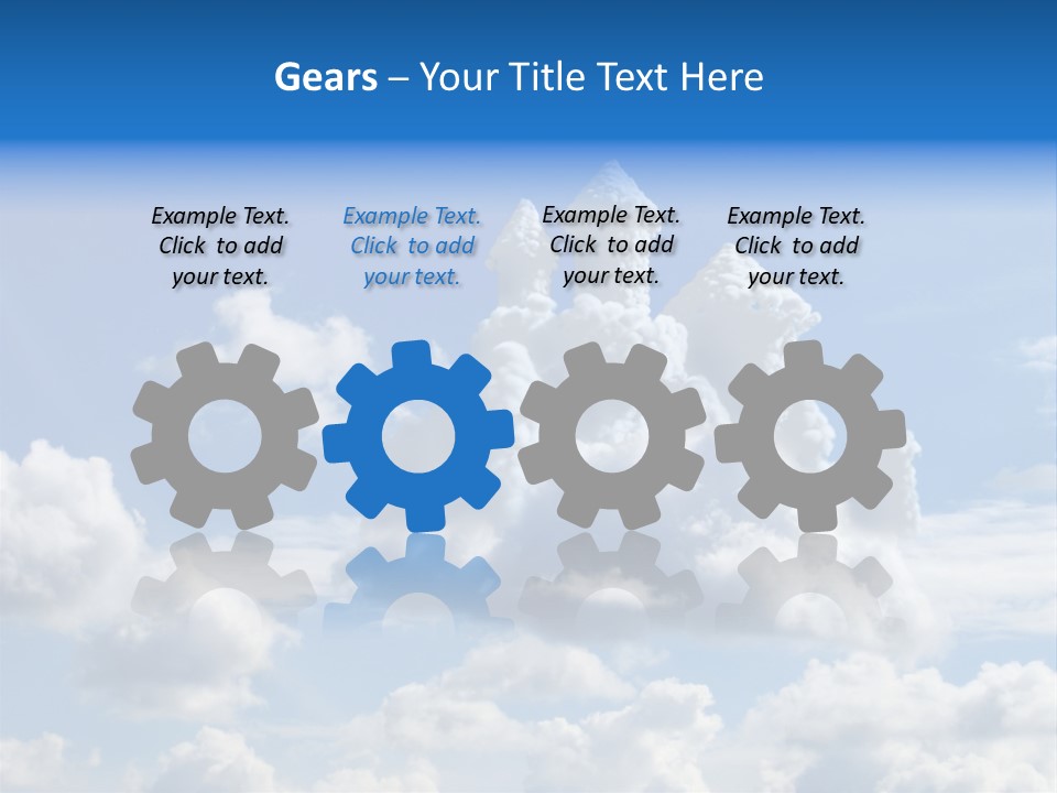 Cloudcastle Castle Clouds PowerPoint Template
