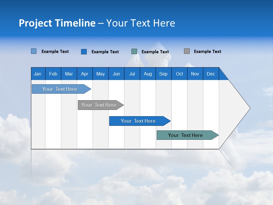 Cloudcastle Castle Clouds PowerPoint Template