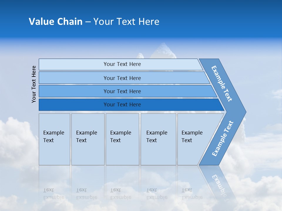 Cloudcastle Castle Clouds PowerPoint Template