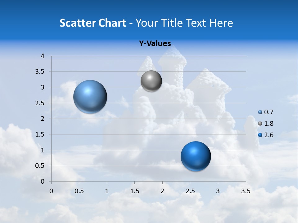Cloudcastle Castle Clouds PowerPoint Template