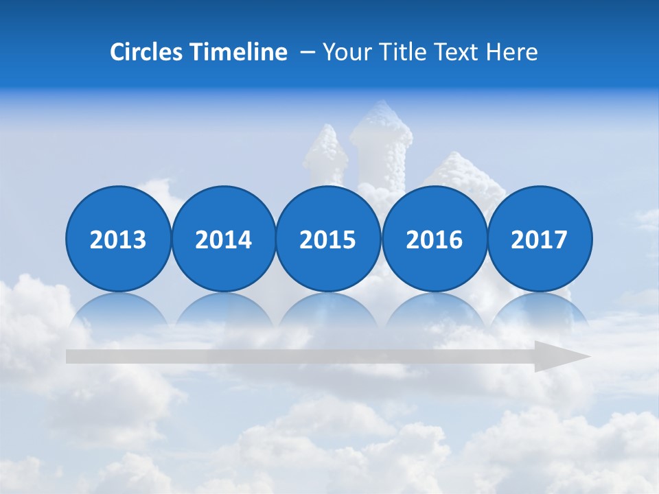 Cloudcastle Castle Clouds PowerPoint Template