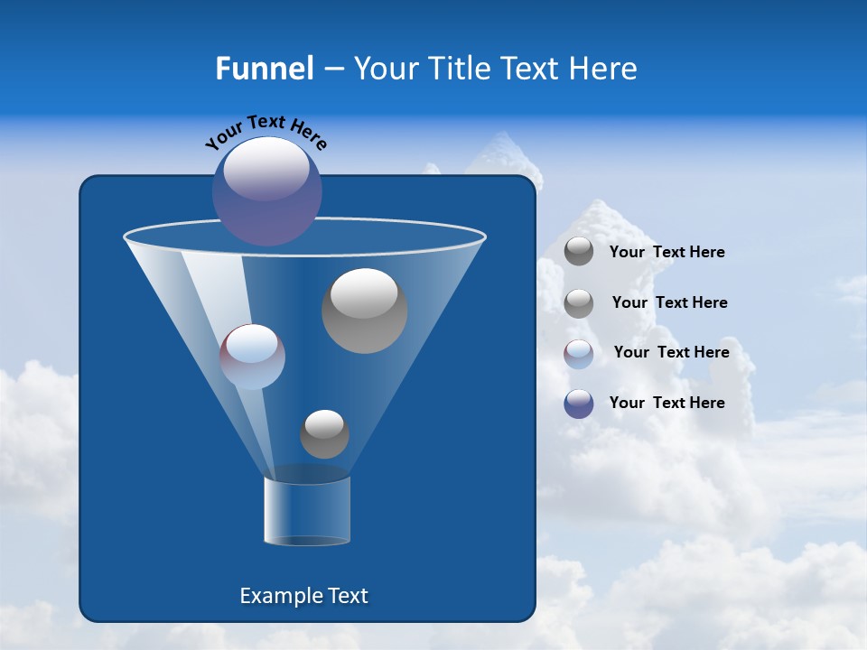 Cloudcastle Castle Clouds PowerPoint Template