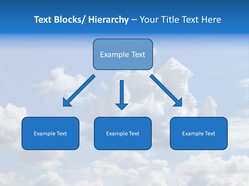 Cloudcastle Castle Clouds PowerPoint Template