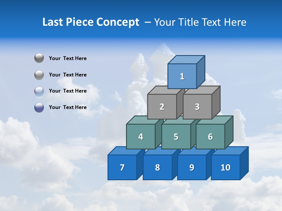 Cloudcastle Castle Clouds PowerPoint Template