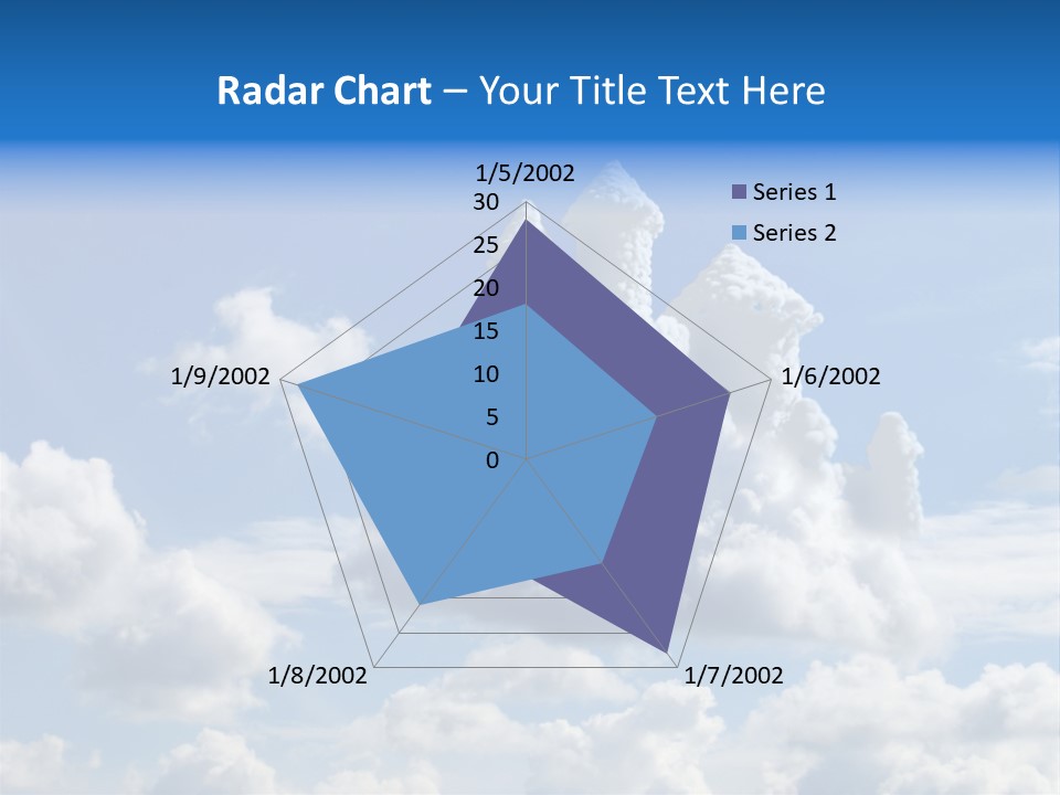 Cloudcastle Castle Clouds PowerPoint Template