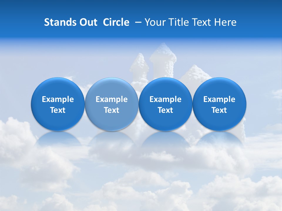 Cloudcastle Castle Clouds PowerPoint Template