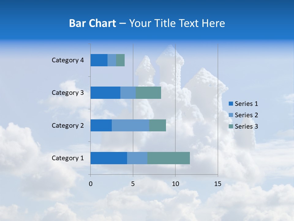Cloudcastle Castle Clouds PowerPoint Template