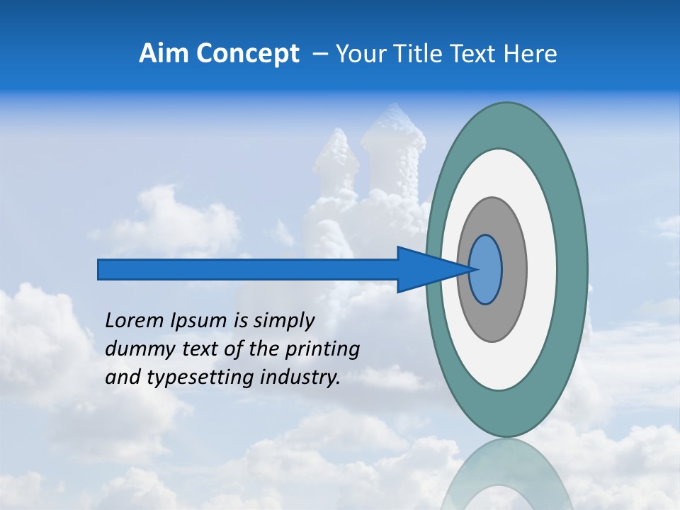 Cloudcastle Castle Clouds PowerPoint Template