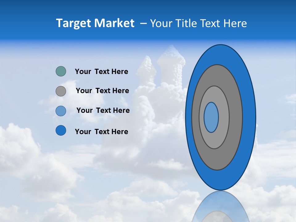 Cloudcastle Castle Clouds PowerPoint Template