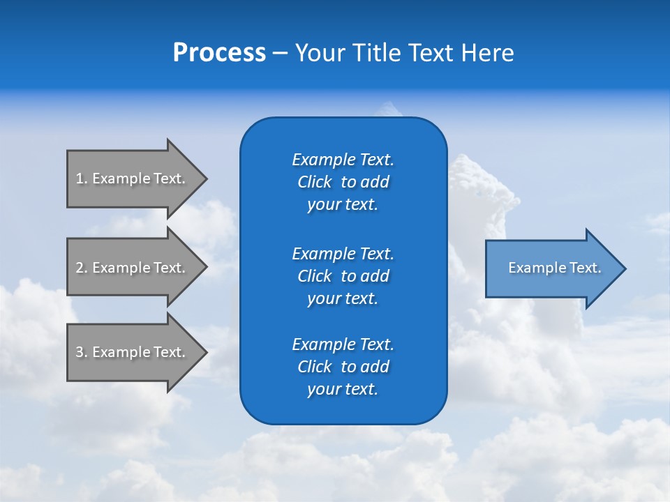 Cloudcastle Castle Clouds PowerPoint Template