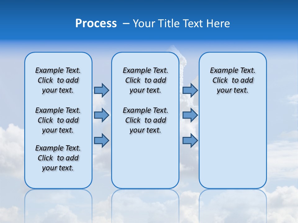 Cloudcastle Castle Clouds PowerPoint Template