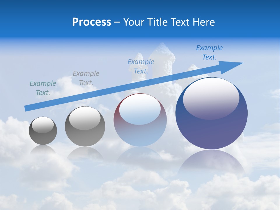 Cloudcastle Castle Clouds PowerPoint Template