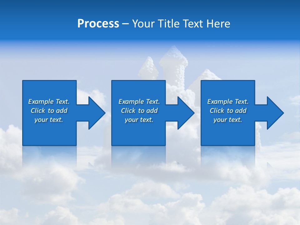 Cloudcastle Castle Clouds PowerPoint Template