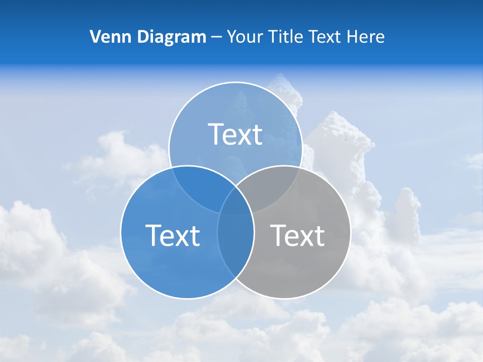 Cloudcastle Castle Clouds PowerPoint Template