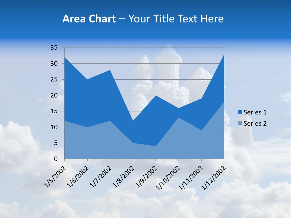 Cloudcastle Castle Clouds PowerPoint Template