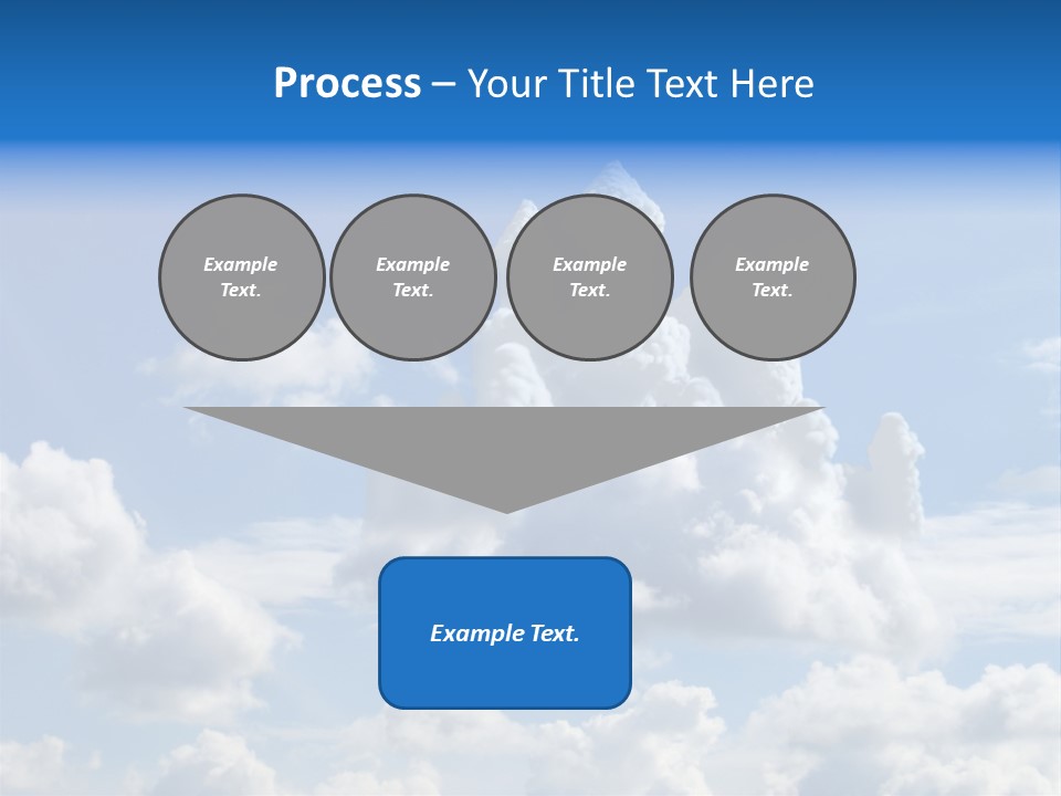 Cloudcastle Castle Clouds PowerPoint Template