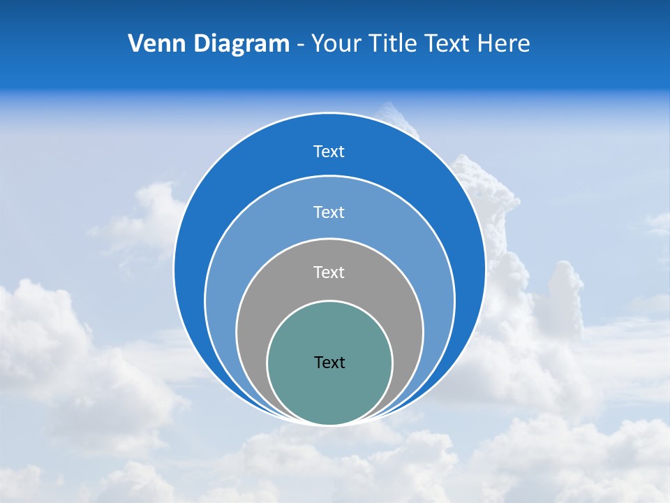 Cloudcastle Castle Clouds PowerPoint Template
