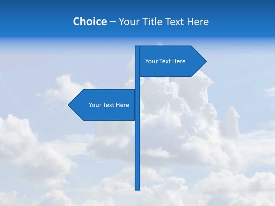 Cloudcastle Castle Clouds PowerPoint Template