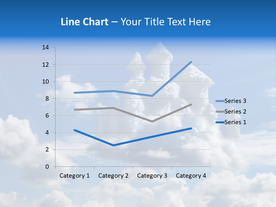 Cloudcastle Castle Clouds PowerPoint Template