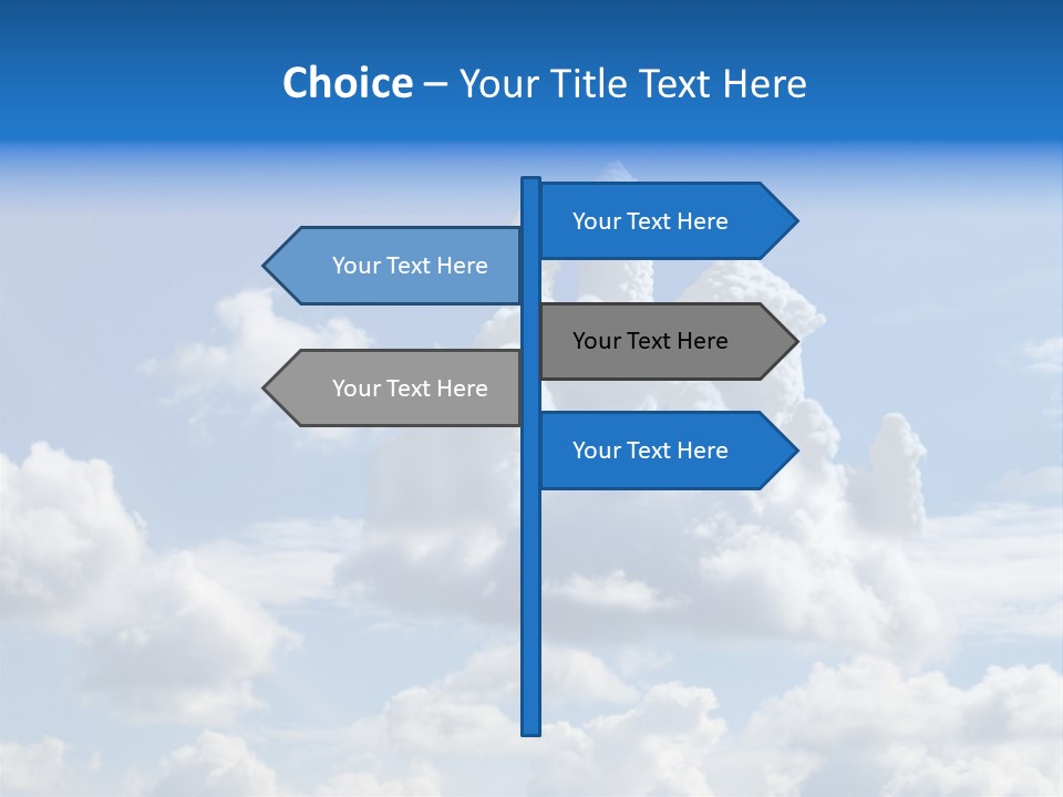 Cloudcastle Castle Clouds PowerPoint Template