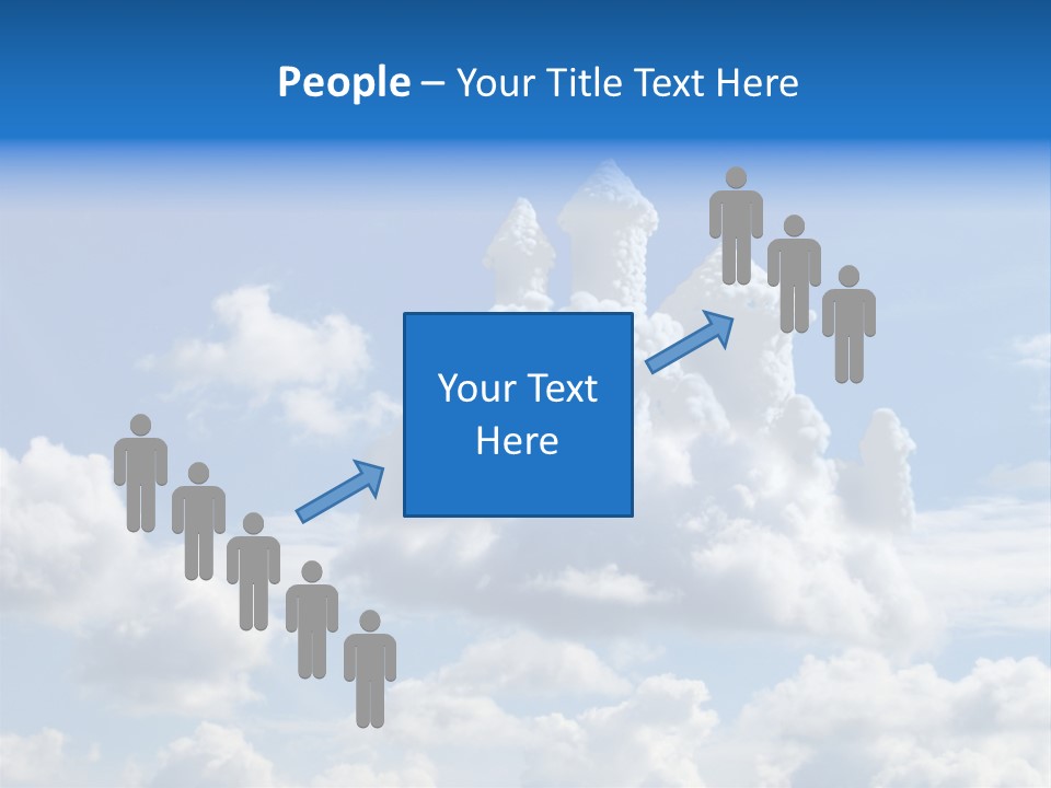 Cloudcastle Castle Clouds PowerPoint Template