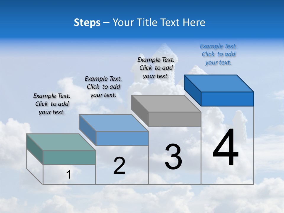 Cloudcastle Castle Clouds PowerPoint Template