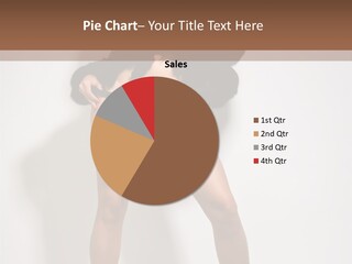 Fit Model Looking PowerPoint Template