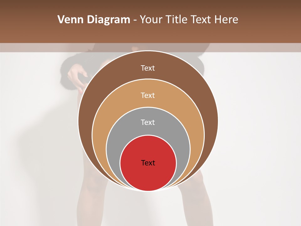 Fit Model Looking PowerPoint Template