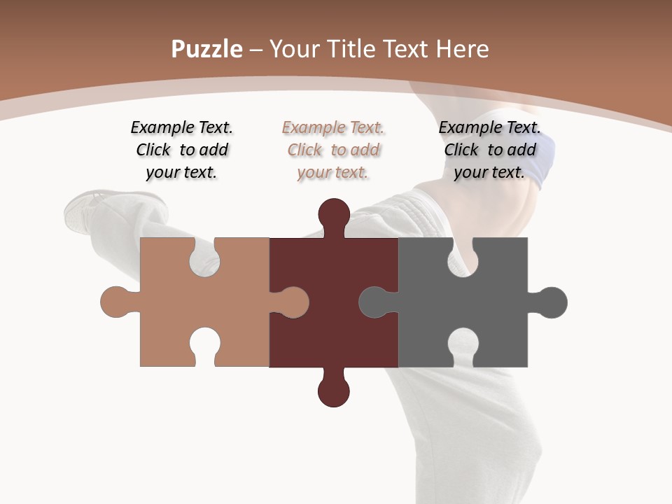 Fashion Posing Female PowerPoint Template