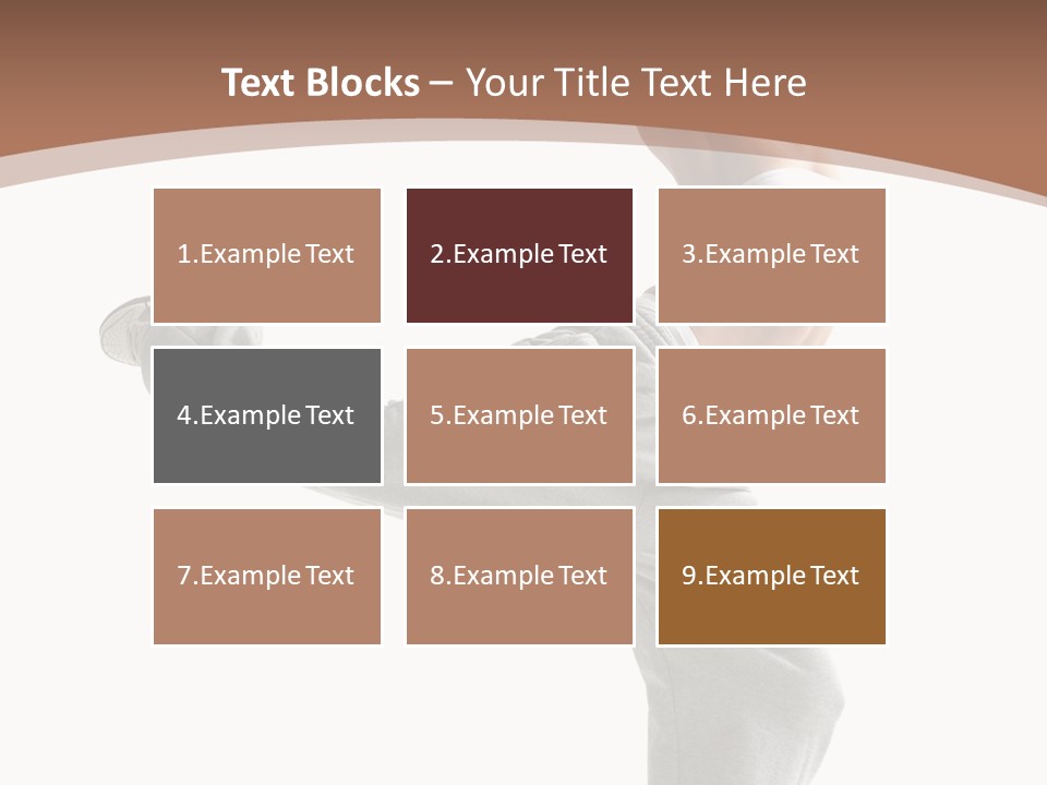 Fashion Posing Female PowerPoint Template