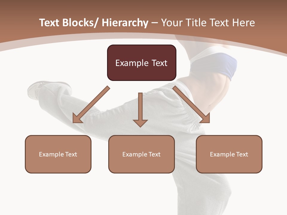 Fashion Posing Female PowerPoint Template