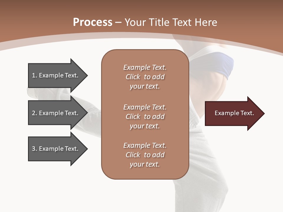 Fashion Posing Female PowerPoint Template