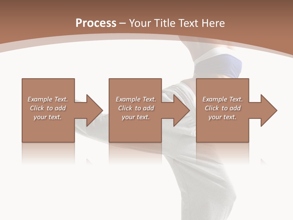 Fashion Posing Female PowerPoint Template