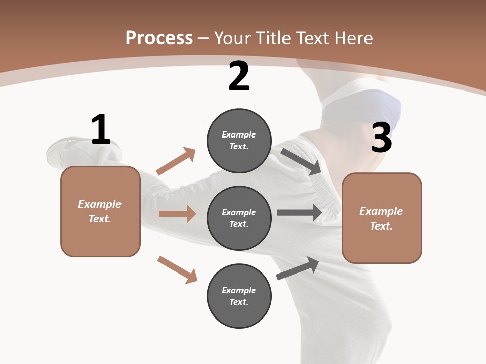 Fashion Posing Female PowerPoint Template