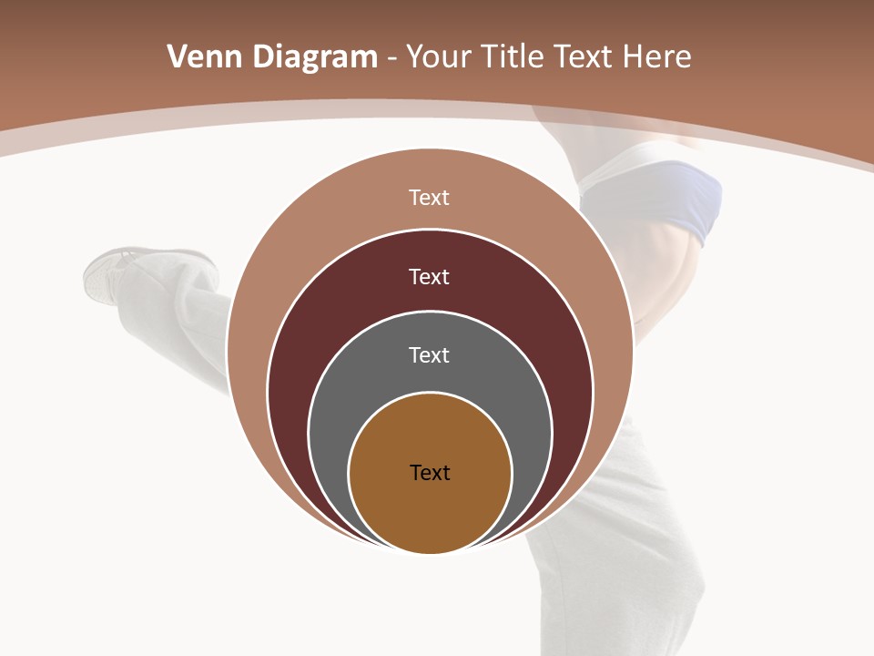 Fashion Posing Female PowerPoint Template