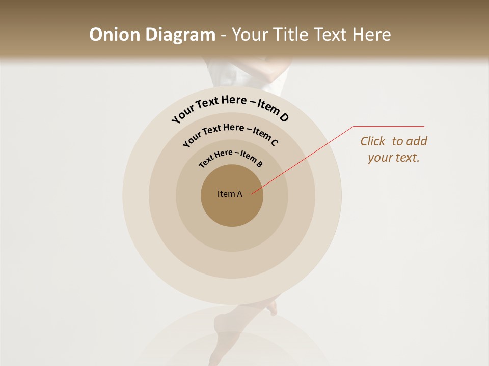 A Woman Jumping In The Air With Her Arms Outstretched PowerPoint Template