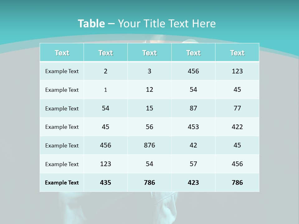 Stunt Grace Music PowerPoint Template