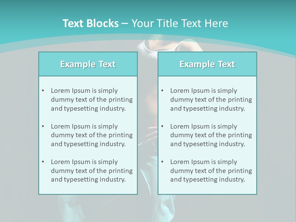 Stunt Grace Music PowerPoint Template