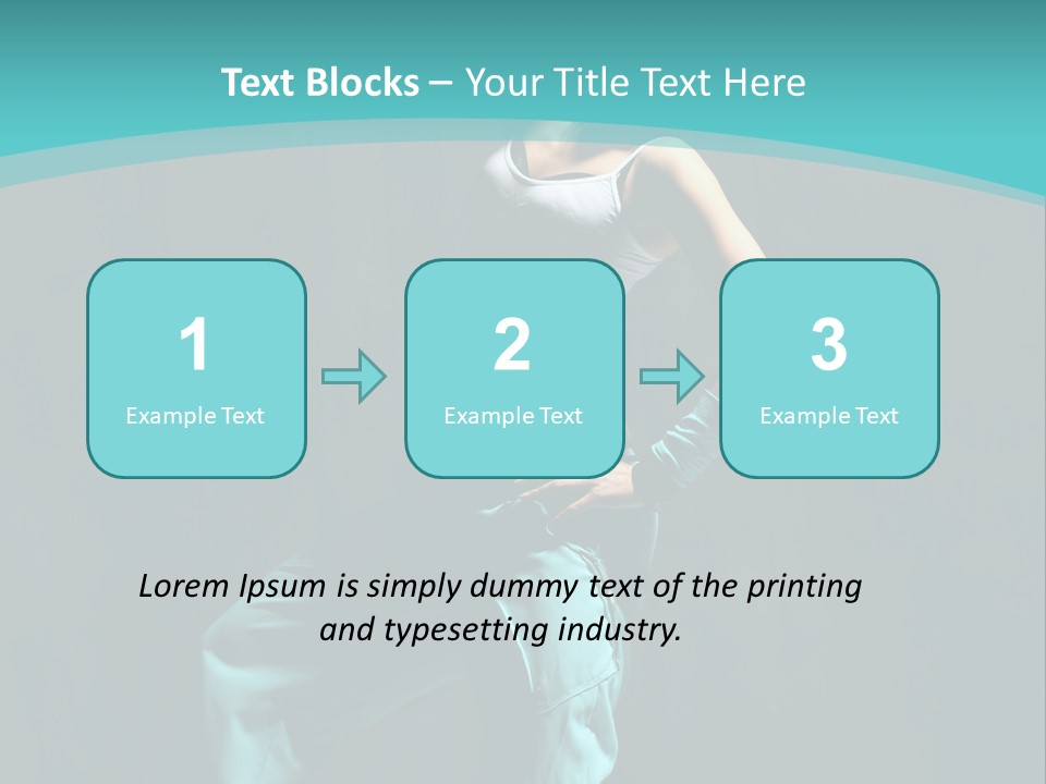 Stunt Grace Music PowerPoint Template