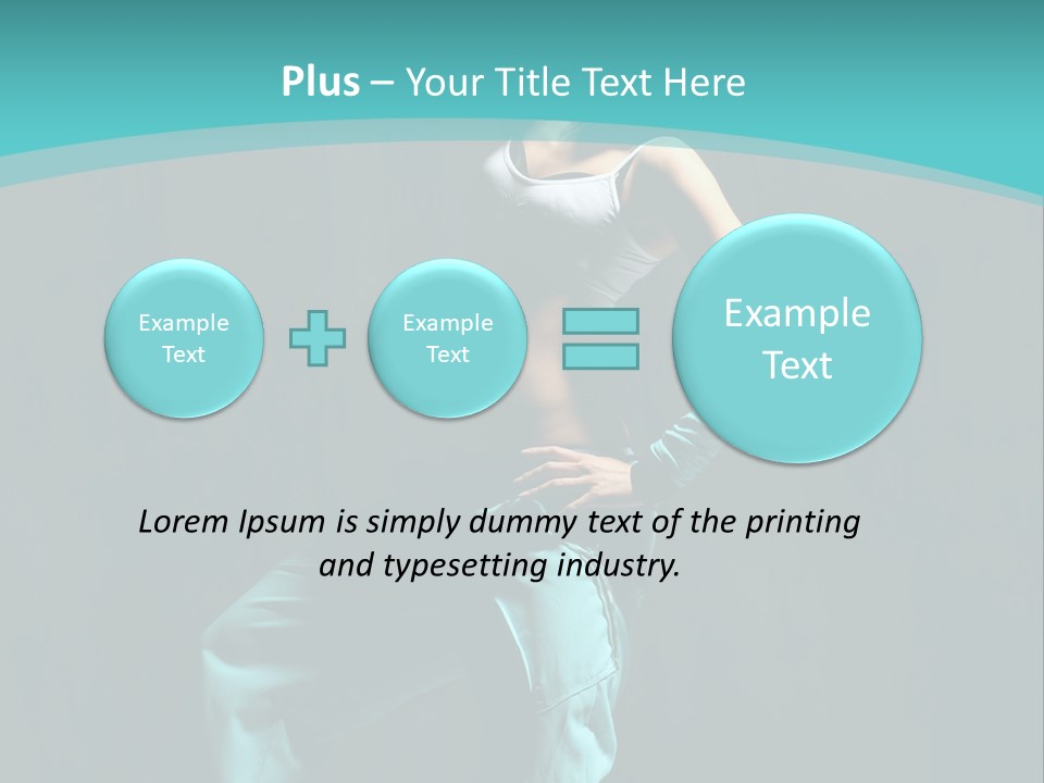 Stunt Grace Music PowerPoint Template