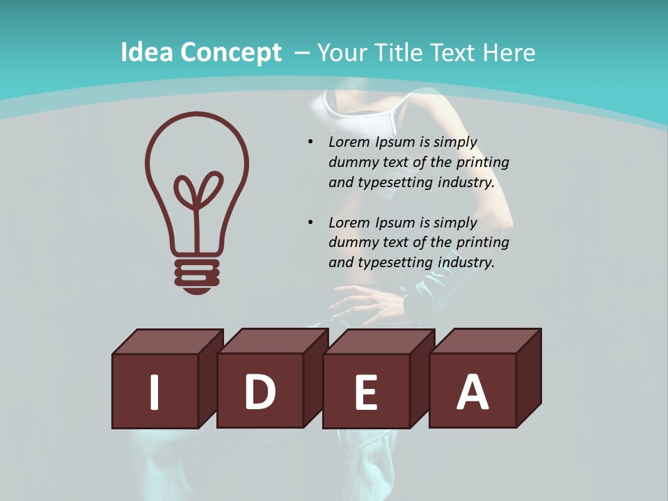 Stunt Grace Music PowerPoint Template