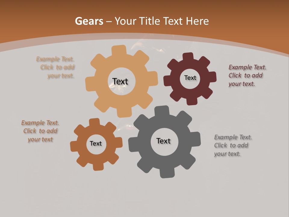 Performance Cool Pose PowerPoint Template