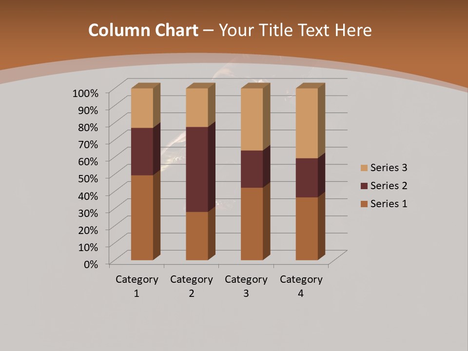 Performance Cool Pose PowerPoint Template