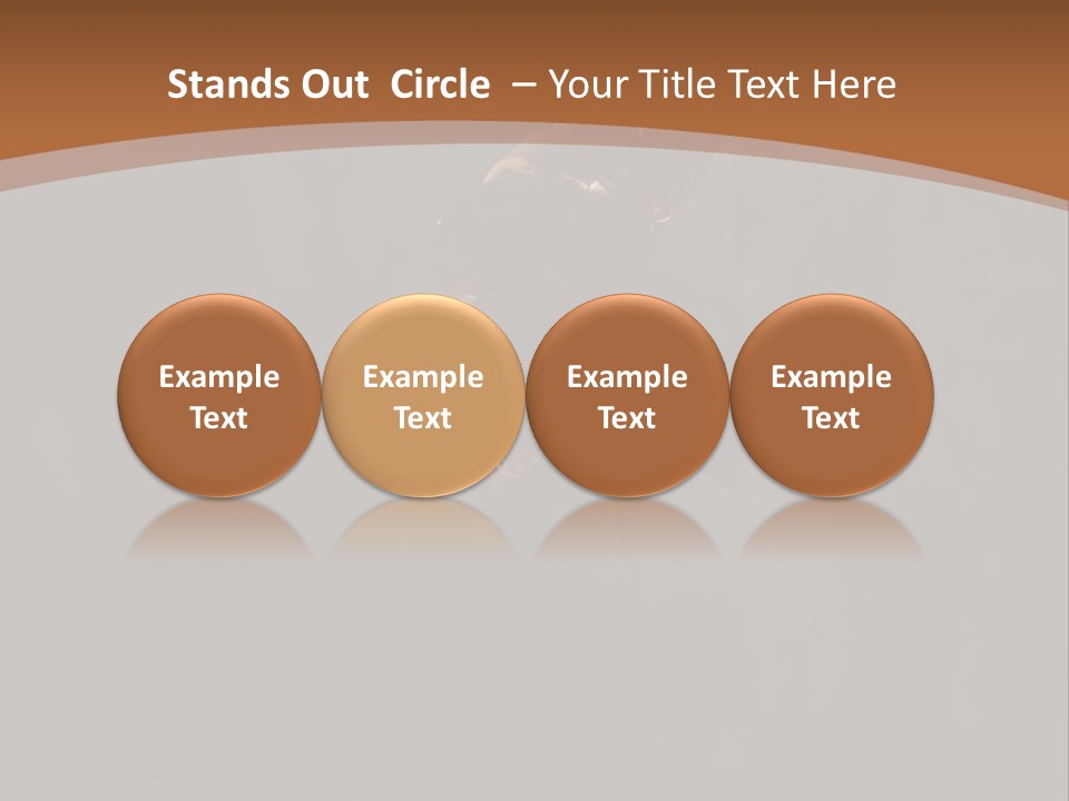 Performance Cool Pose PowerPoint Template