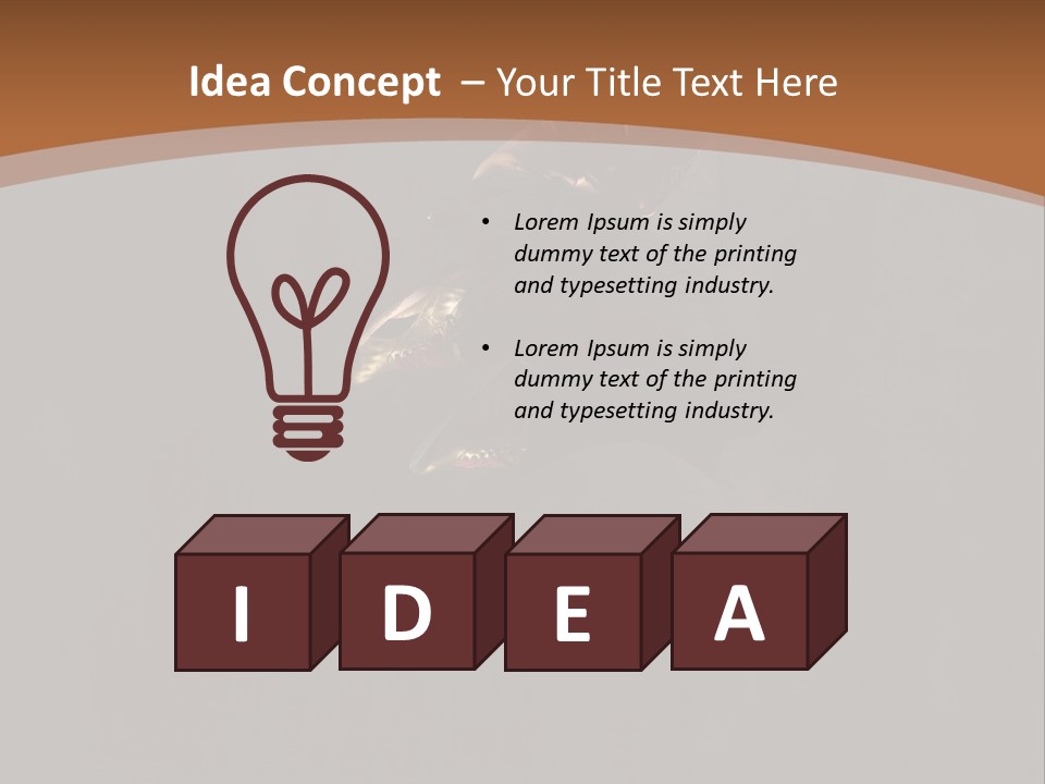 Performance Cool Pose PowerPoint Template