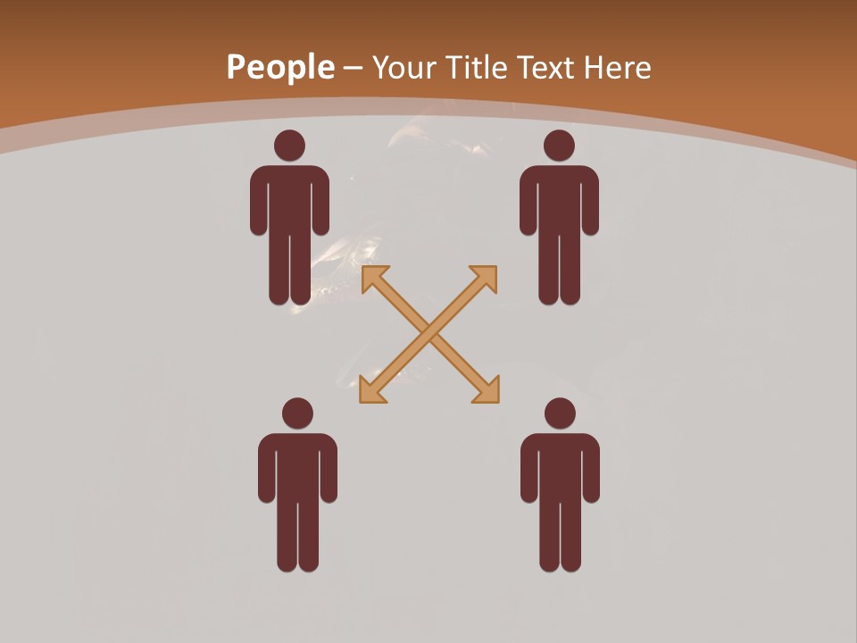 Performance Cool Pose PowerPoint Template