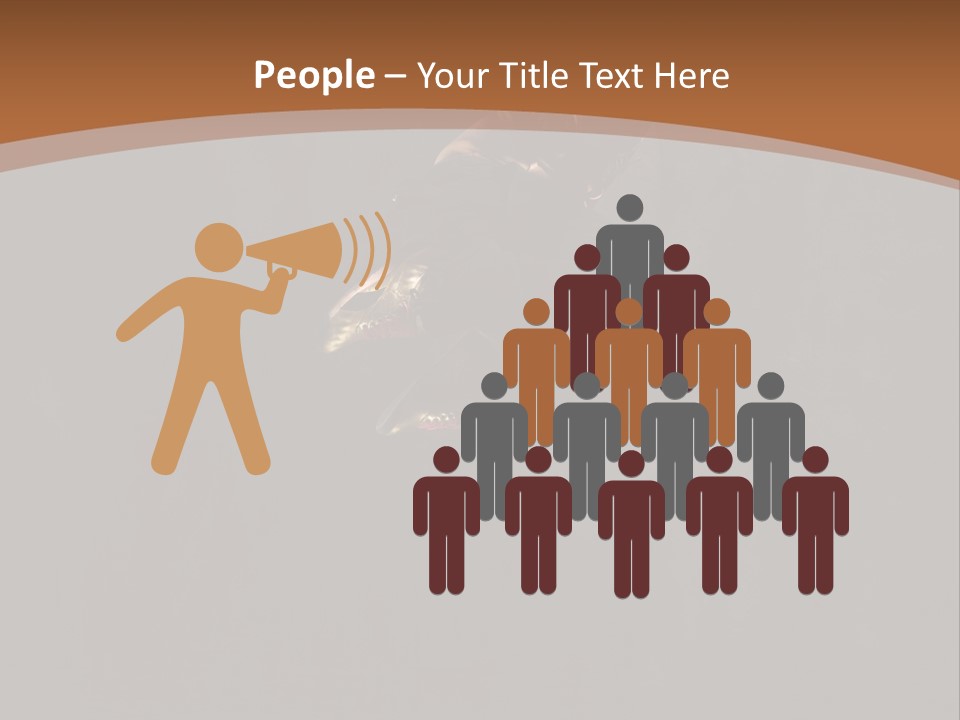 Performance Cool Pose PowerPoint Template